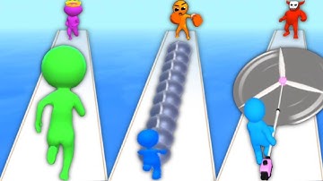 LONG NECK RUN vs GIANT INCOMING vs STRIMMER MASTER