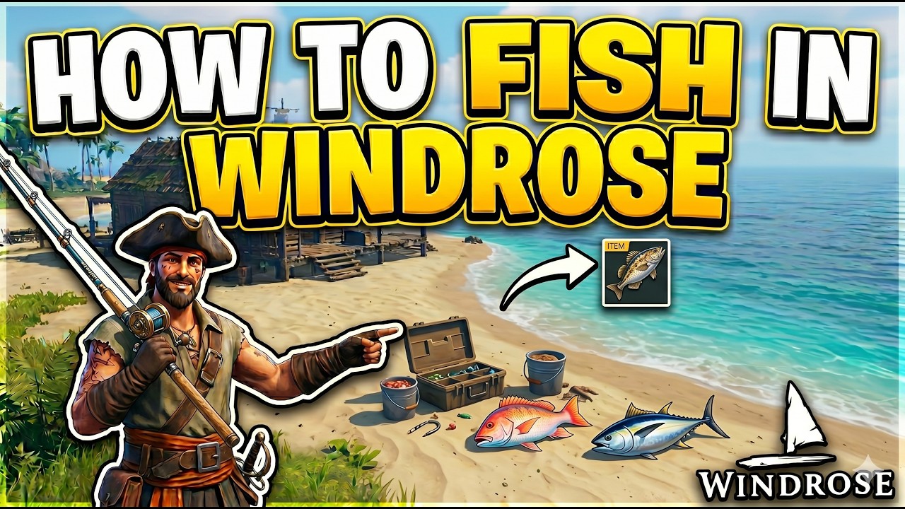 How To Fish in Windrose The BASICS!! - YouTube