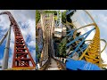 Every roller coaster at hersheypark 4k front seat pov