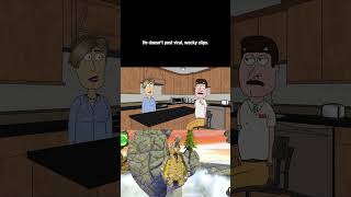 No more kipping pull ups #shorts #deadweight #comedy #animation #series #adultswim #cartoon