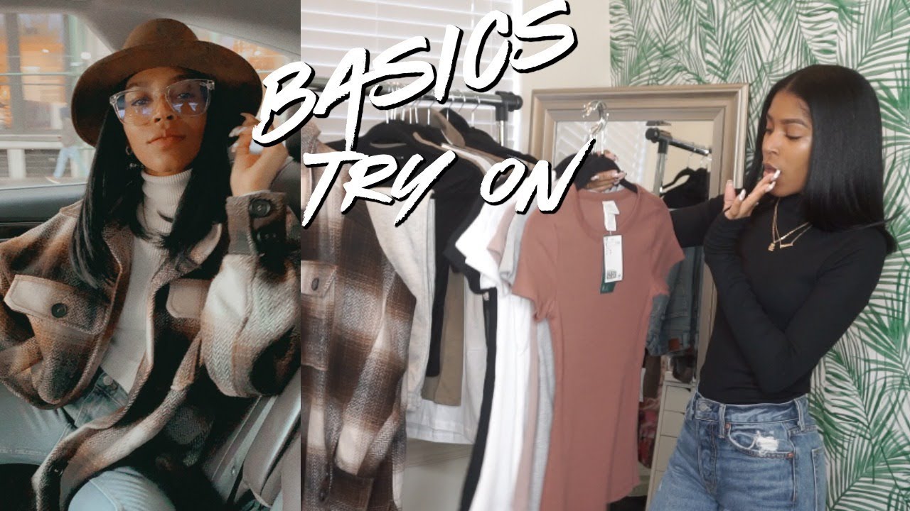 THE BEST BASICS TRY ON HAUL
