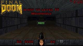 PSX Final Doom TNT Map 16: Wormhole (Nightmare! - 100% - Pistol Start) (PsyDoom 1.1.1) Vulkan