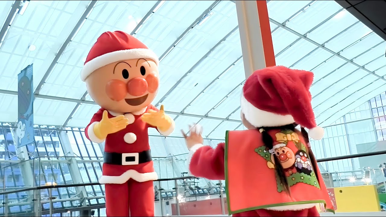 【2025冬・福岡アンパンマンミュージアム】クリスマス最終回🎄サンタアンパンマン実食！ばいきん秘密基地に潜入＆限定グリーティングに泣いた…