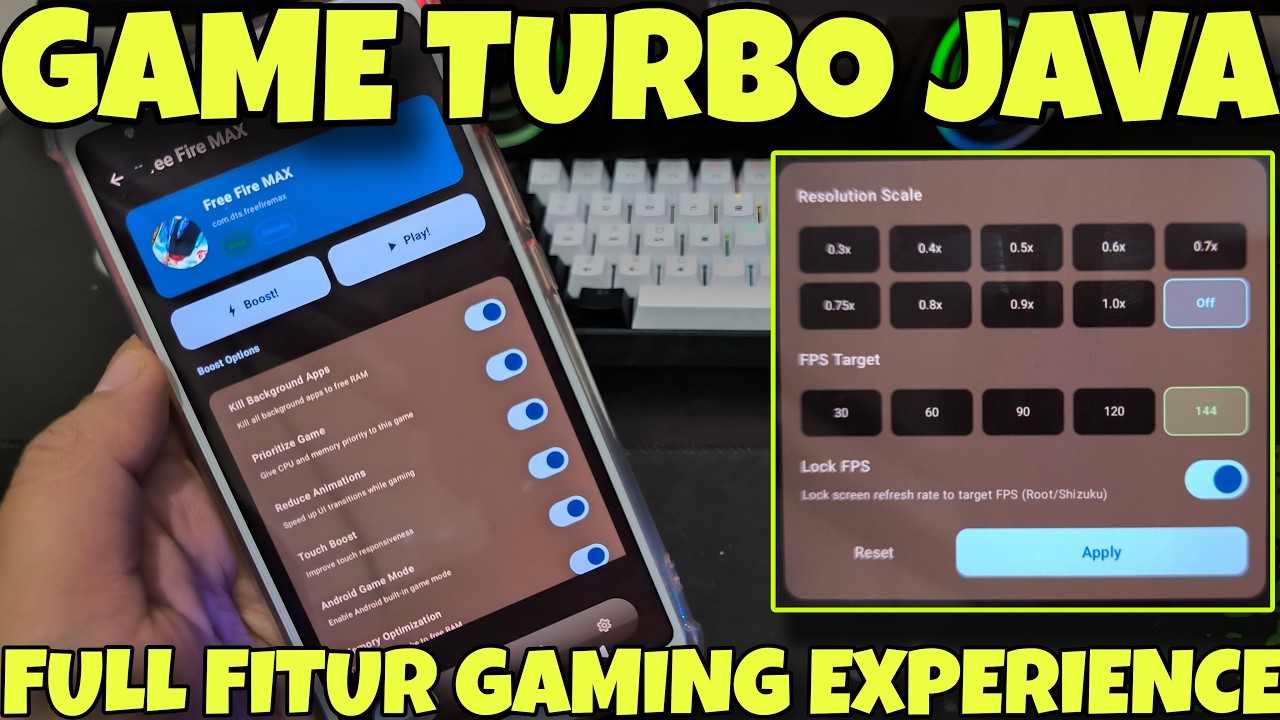 NEW GAME TURBO JAVA 2026 🚀 Boost FPS Semua Game Android | Full Gaming ...