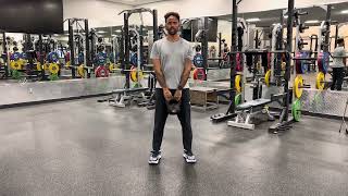 KB Squat Catch