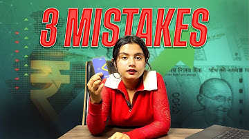 Biggest CREDIT CARD Mistakes! 😱 | Avoid them! 🤔 #youtube #youtubevideo #creditcard #trending