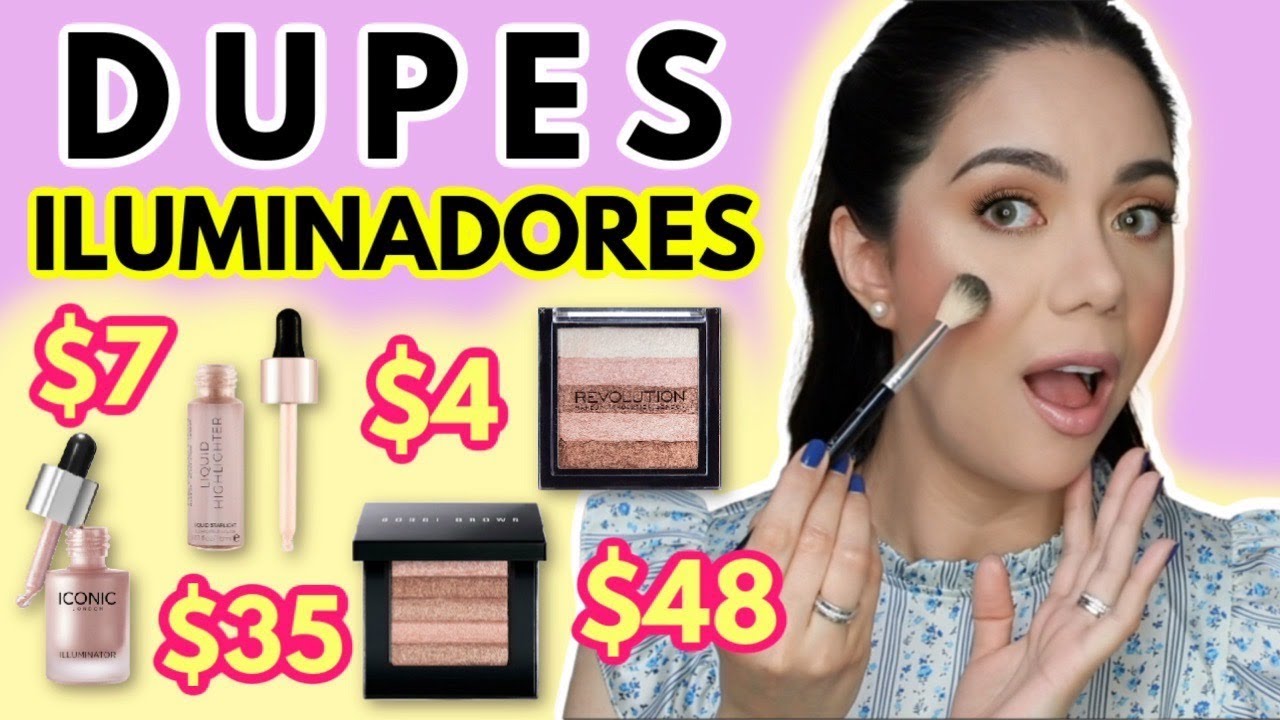 ILUMINADORES ECONÓMICOS QUE PARECEN DE ALTA GAMA - DUPES DE BAJO COSTO!! | MARIEBELLE COSMETICS