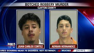Botched robbery murder