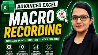 Excel Automation with Macro Recording | Advanced Excel Full Tutorial#excel