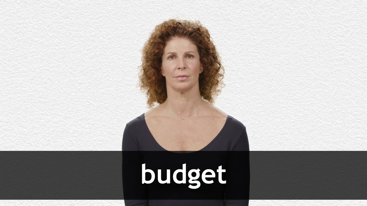 How to pronounce BUDGET in American English