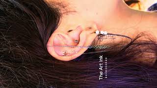 Conch Piercing | The Art Ink Tattoo | Ahmedabad   #conchpiercing #tattoo #tattooartist 