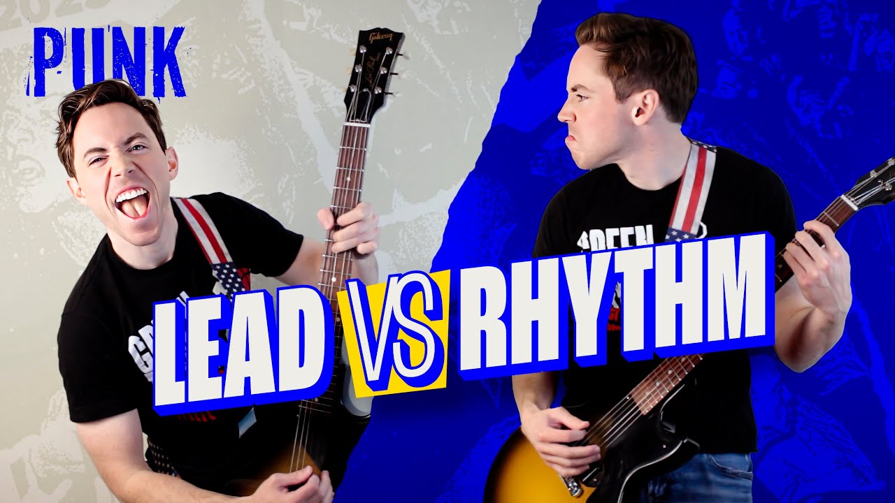 Punk Lead vs Rhythm Guitar – Which One REALLY Drives the Sound?