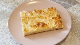 Savory cheese pie - recipe