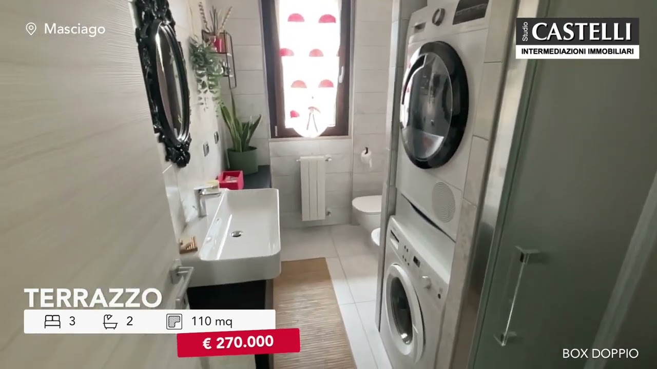 4locali con terrazzo e box doppio