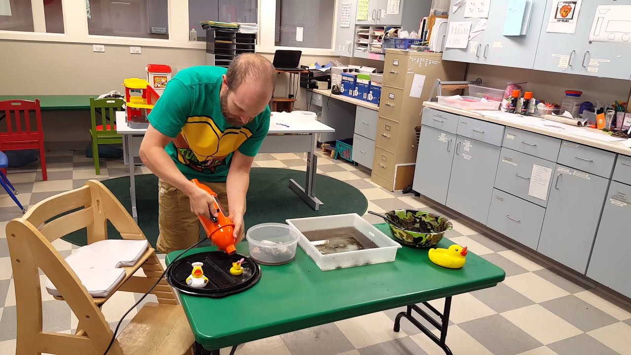 The Duck Wash for Tactile Auditory Defensiveness Hand Strengthing and