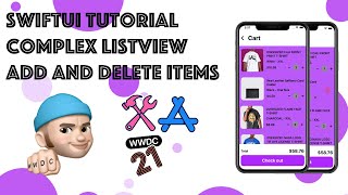 Swiftui Tutorial - How To Create A Complex Listview By Adding And Deleting Items Using Xcode 13