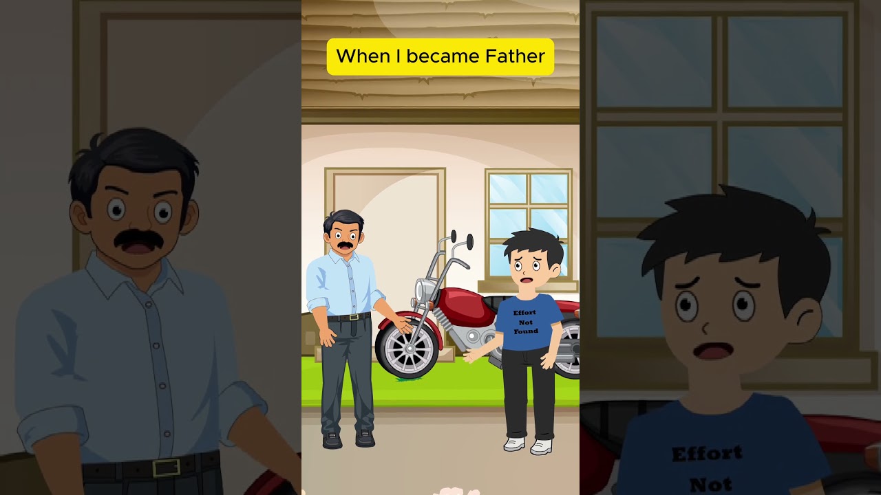 When I became Father #comedy #2danimation #nanhenatak