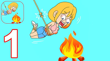 Rescue Story - Gameplay Walkthrough Part 1 All Levels 1 - 8 Max Level (Android, iOS) #1