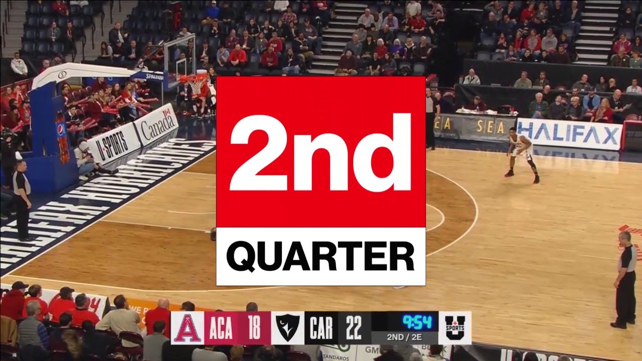 2018 U SPORTS Men’s Basketball Final 8 QF4 Carleton vs. Acadia YouTube
