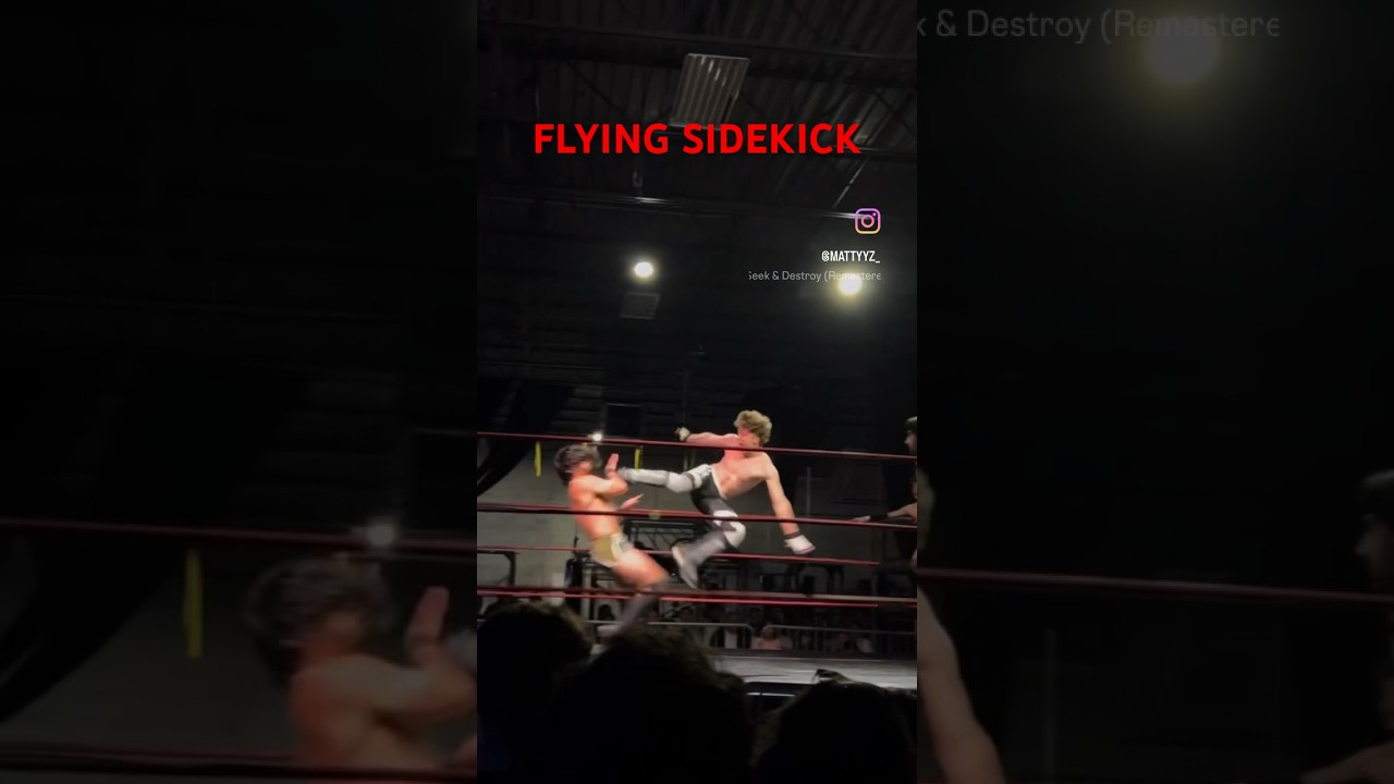 "The most brutal kick in professional wrestling".     