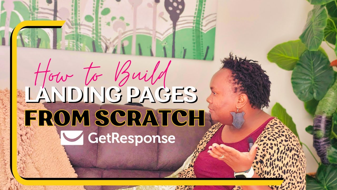 How to build landing Pages from scratch with GetResponse.
