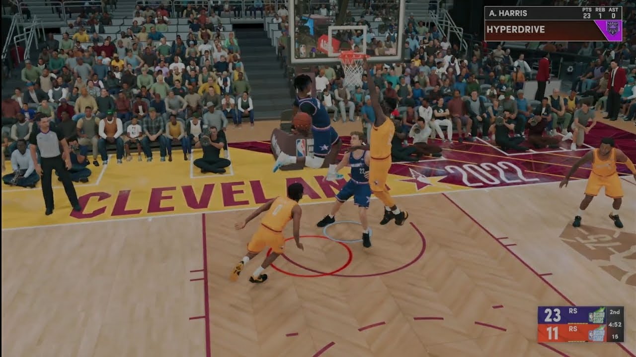 Behind the back dunk 😈 NBA 2K22 Next Gen YouTube