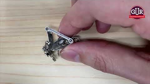 Brother sewing machine maintenance:  how to replace the needle threader on V, W and XP models