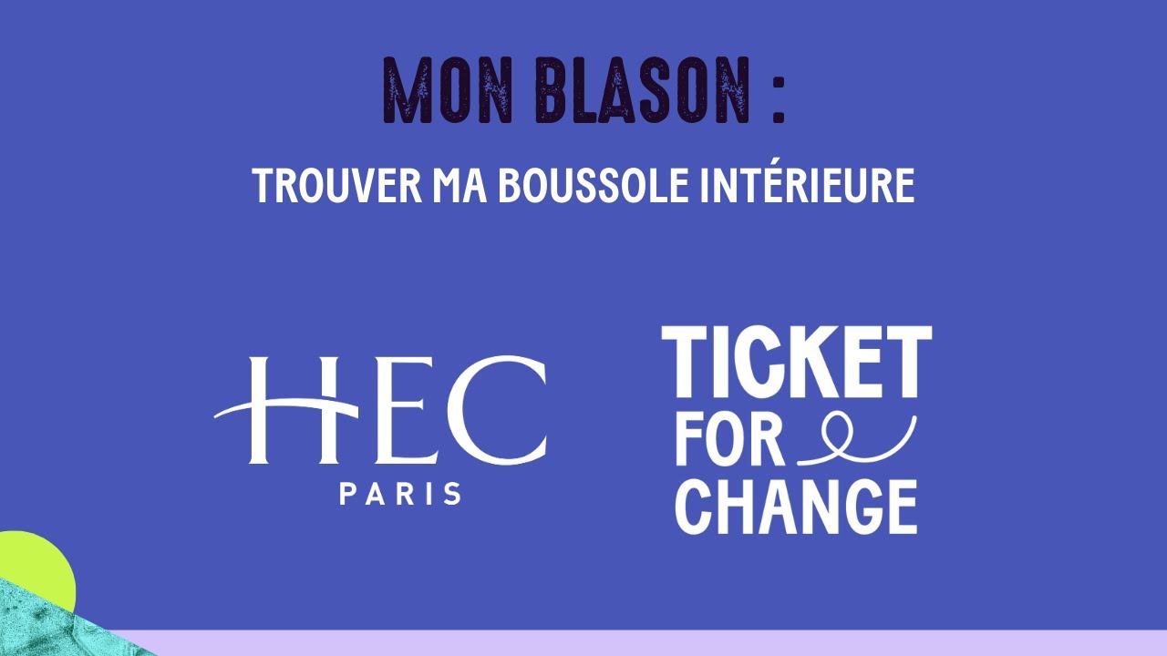 Mon blason: trouver ma boussole intérieure