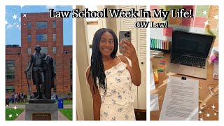 LAW SCHOOL WEEK IN MY LIFE || GW Law, Classes, Getting into a Routine, Assignments & More!