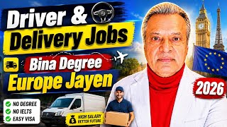Germany & Europe Driver Jobs 2026: No High Education Needed!