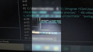 assignment operator simple program in java..#java # assignment_operator