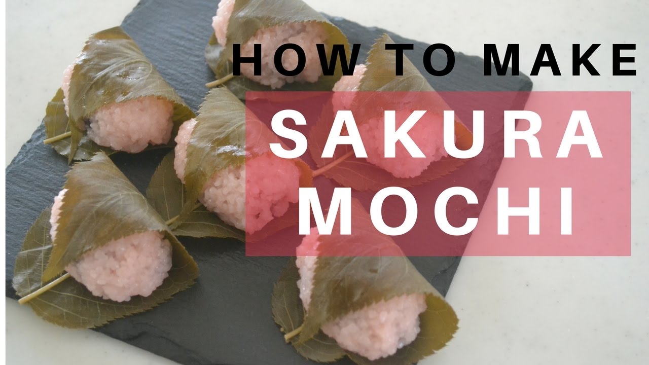 How to make ★Sakura Mochi★桜餅の作り方（EP6） | Kitchen Princess Bamboo