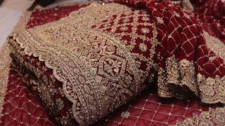Arng-4467 Heavy Georgette The Royal Maroon Bridal Saree With D Zari 2026 Wedding Collection