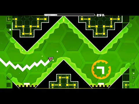 {Geometry Dash} Level 17 : Blast Processing (with clicks, no coins)