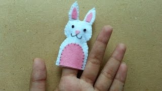 How To Make Cute Bunny Finger Puppet - DIY Crafts Tutorial - Guidecentral screenshot 2