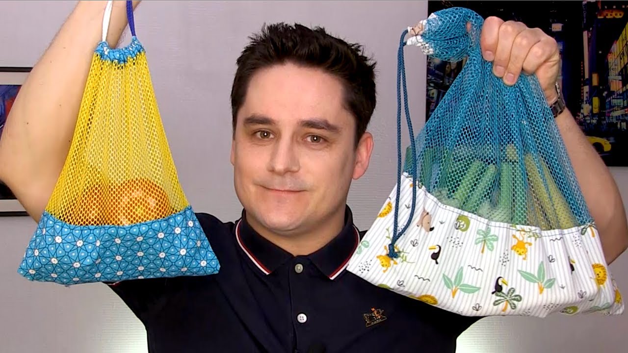 Les Sacs à Vrac Filet : Tuto Couture - YouTube