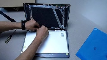 Laptop screen replacement / How to replace laptop screen Clevo/Sager W650SR