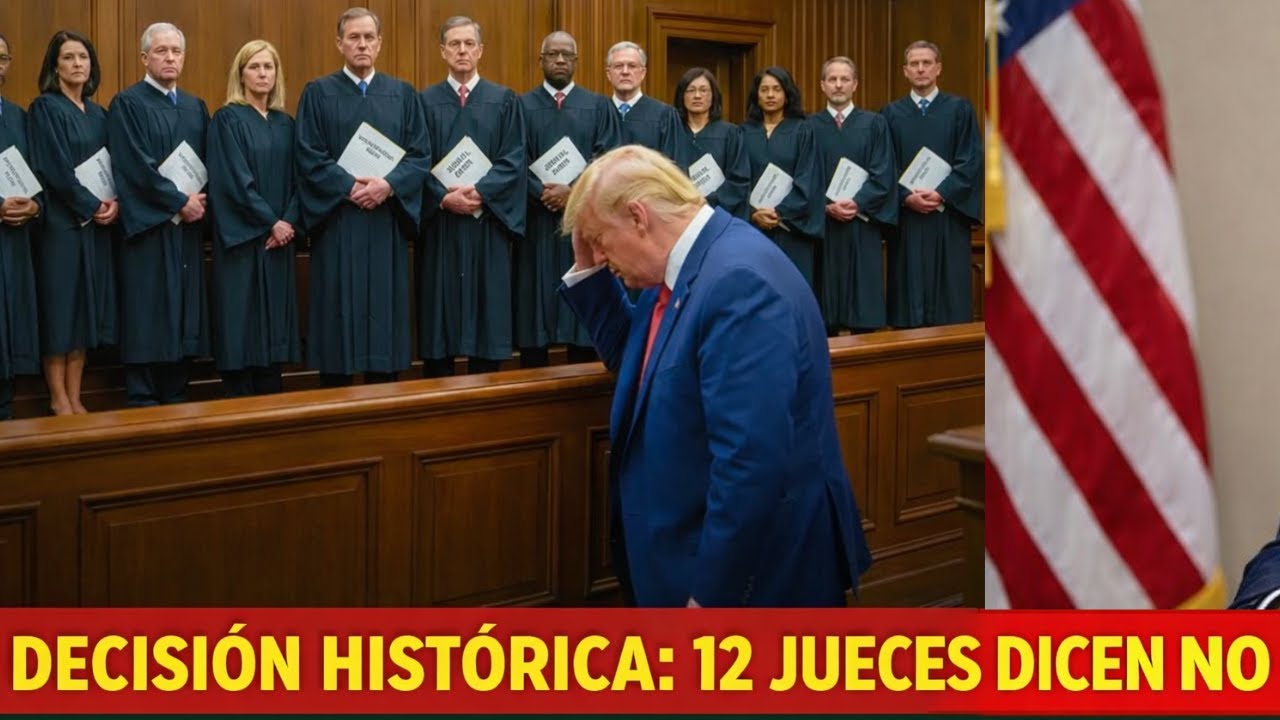 12 jueces federales se vuelven contra Trump — La farsa de las “victorias judiciales” se viene abajo