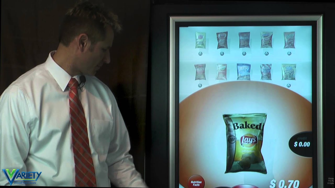 Variety FoodServices Touch Screen Vending Machine