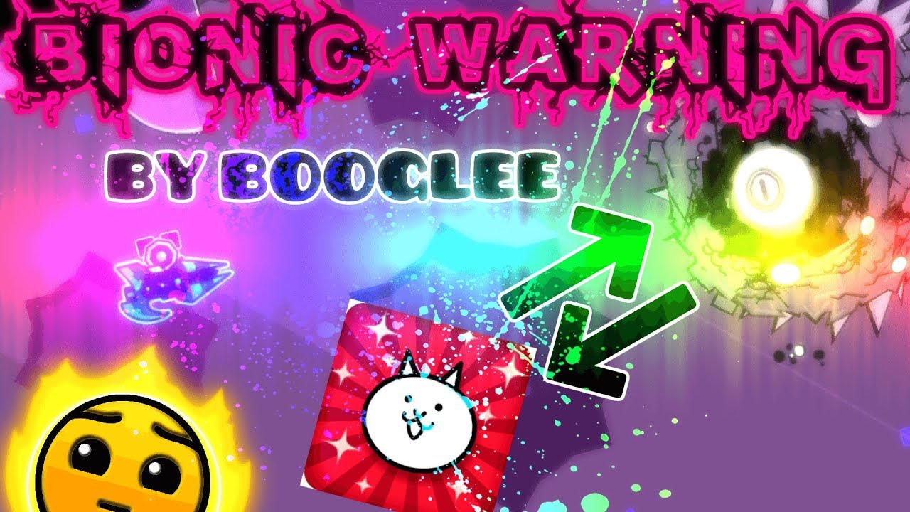 GD [2.1]: BOSS BATTLE FROM BATTLE CATS!? | Bionic Warning (5-Stars) By ...