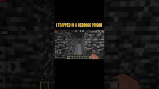 I trapped in a bedrock prison #minecraft #nobatidao  #67