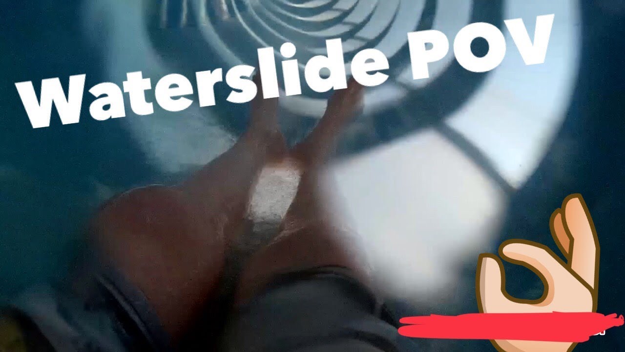 South Shields Haven Point Slides POV Blue And Yellow Slides