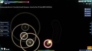 S RANK ON OSU! 💫 (Gotta Go Fast - Sonic The Hedgehog OST)