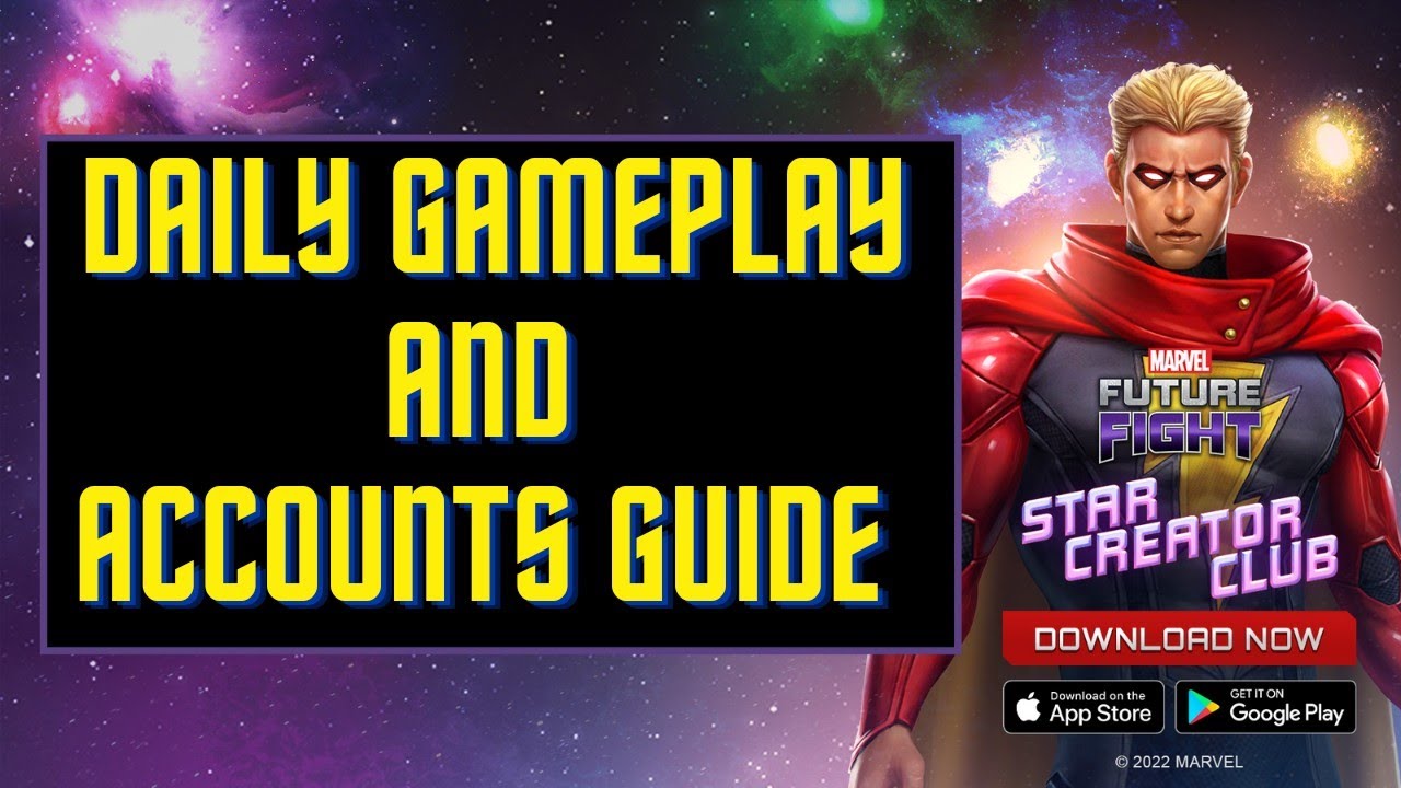 Lets Play Marvel Future Fight | Daily Gameplay | Account Review and Guide | MFF v780