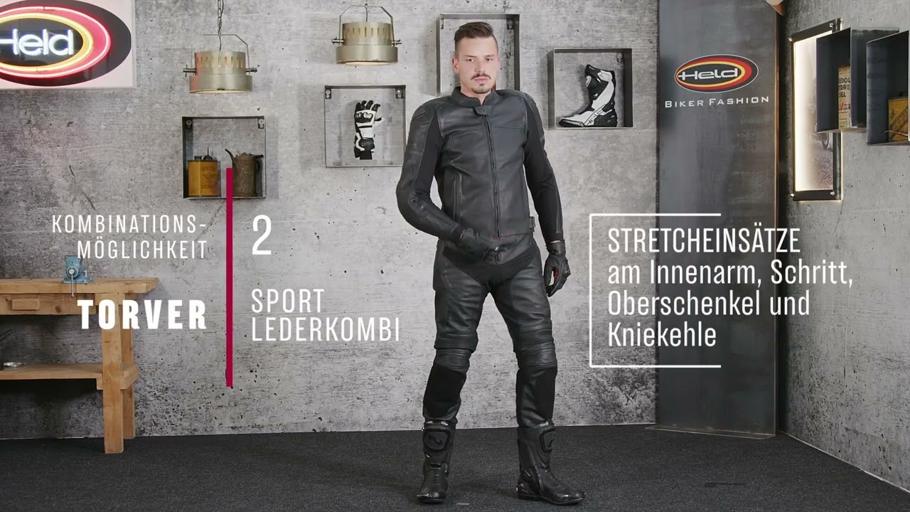 TORVER & TORVER AIR | NEUE 2-TEILIGE SPORT LEDERKOMBI