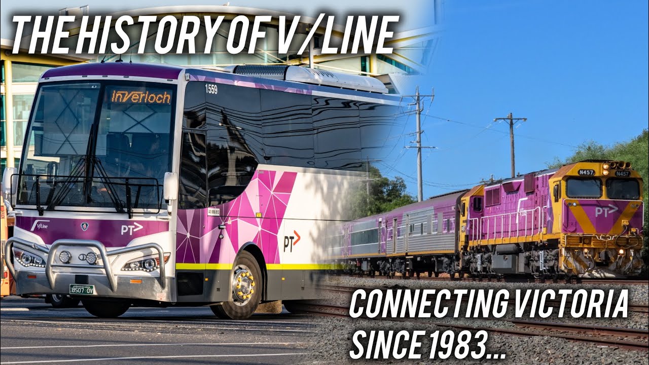 Trains and Coaches for Regional Victoria - The History of V/Line