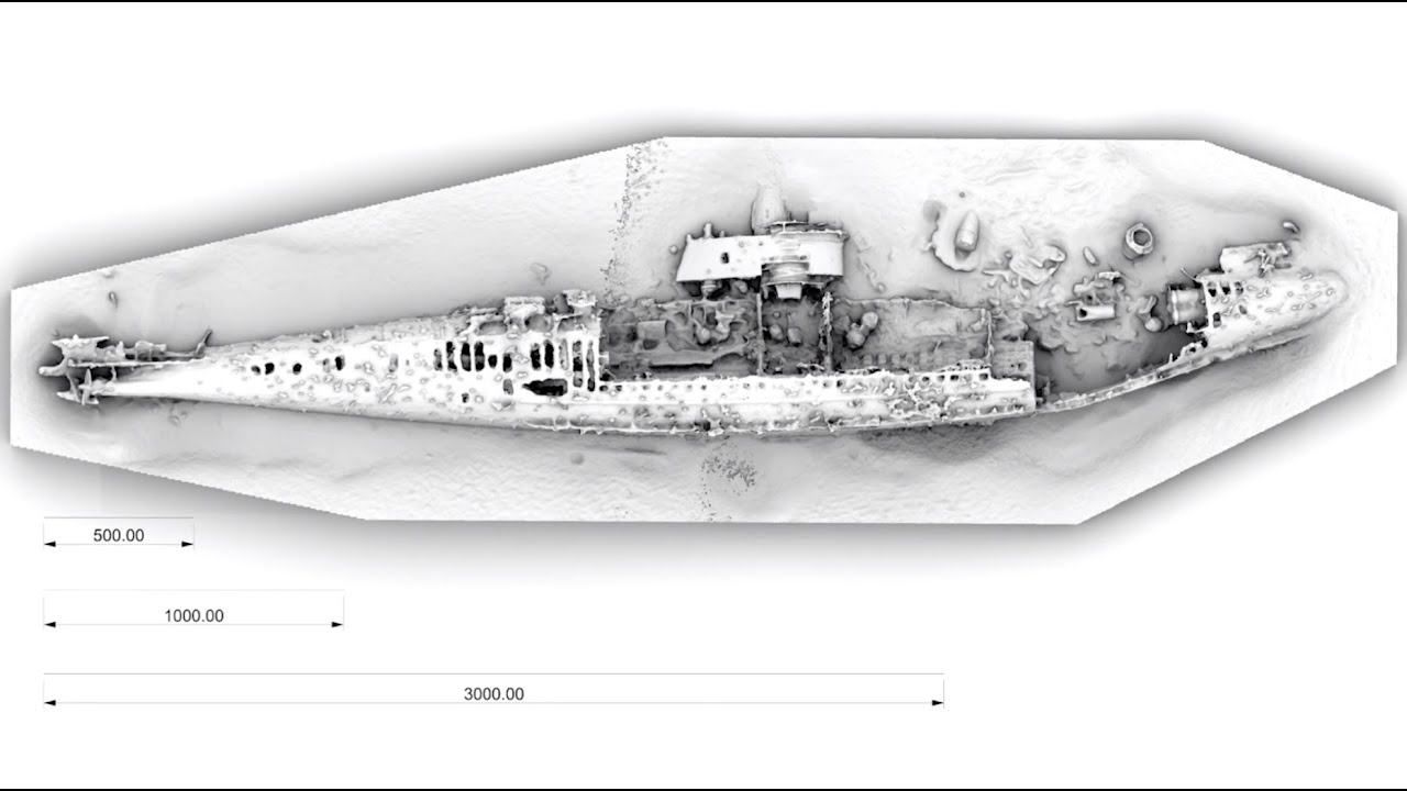 zonasinhunter Hallazgo del Submarino USSH1 con novedoso método de registro