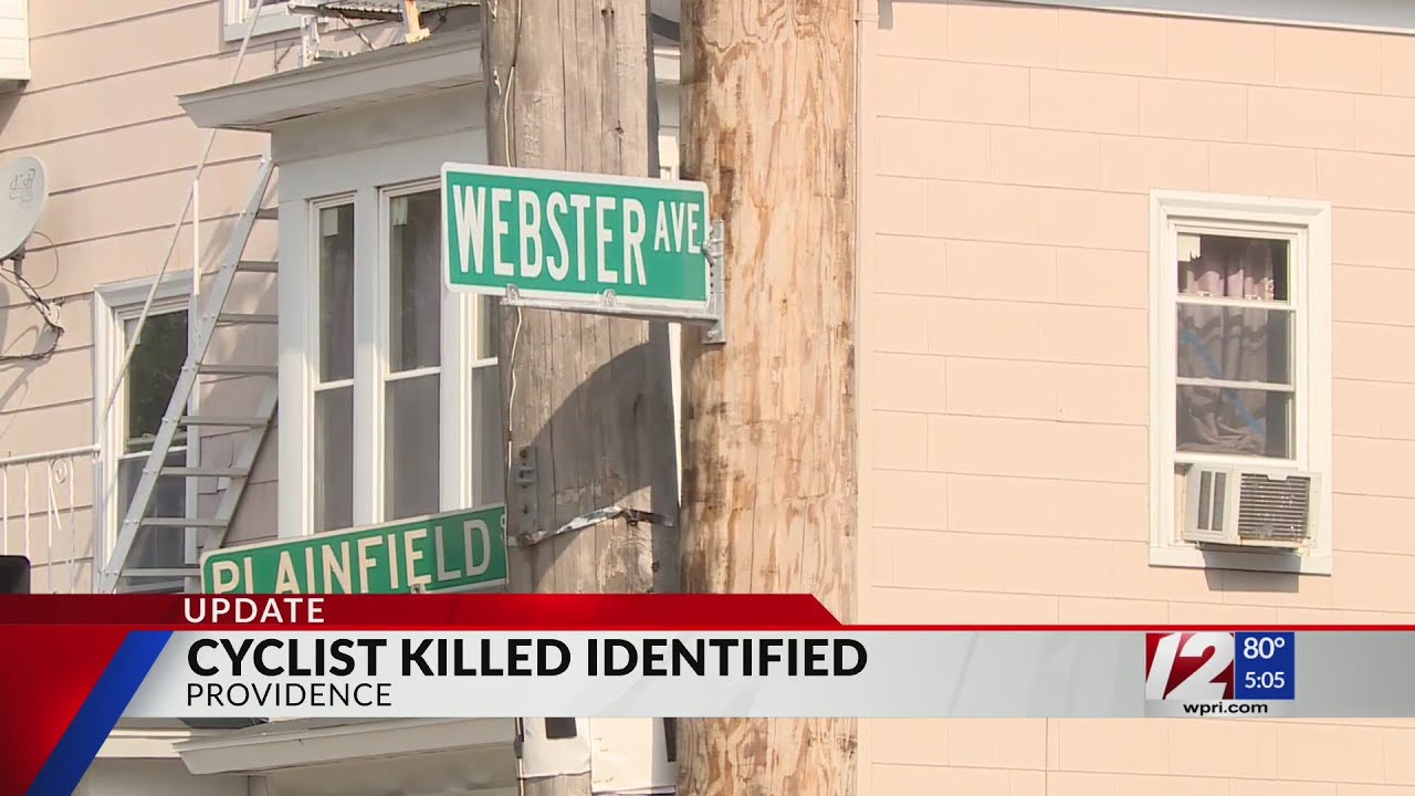 Police ID bicyclist hit, killed in Providence - YouTube