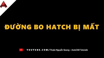 ✅ Lấy lại đường Bo Hatch sử dụng Lisp Cad  //  thủ thuật autocad  // học autocad nâng cao