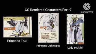 Samurai Shodown RPG  Guidebook English Translation and CG Rendered Characters